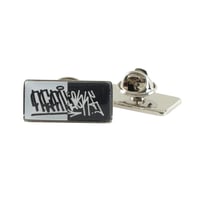 Nemlesss × Crod / Pins / Tag / Logo / White × Black