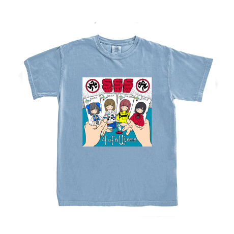 「4 of a Utena」Tシャツ（ブルー）