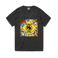 「MOSSSASH ZONE」Tシャツ（ブラック）