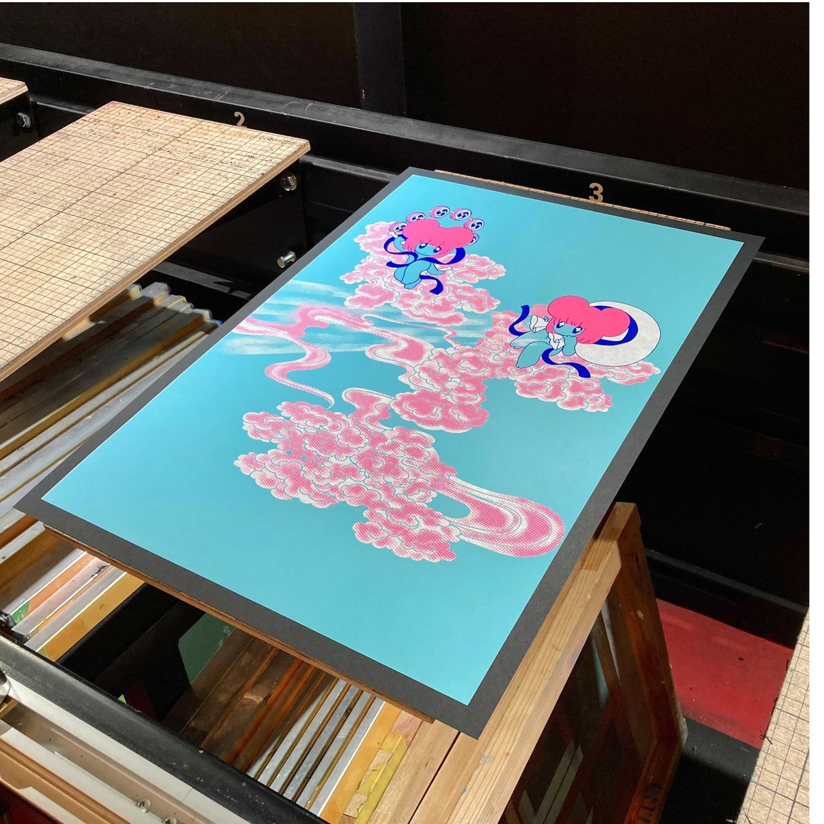 野鳥画家「木部一樹」アクリル画うそ