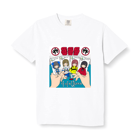 「4 of a Utena」Tシャツ（ホワイト）