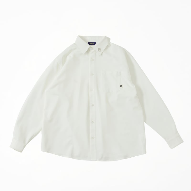 トップス harapeco over tuck shirts Over Tuck Shirts - ホワイト | harapeco Store