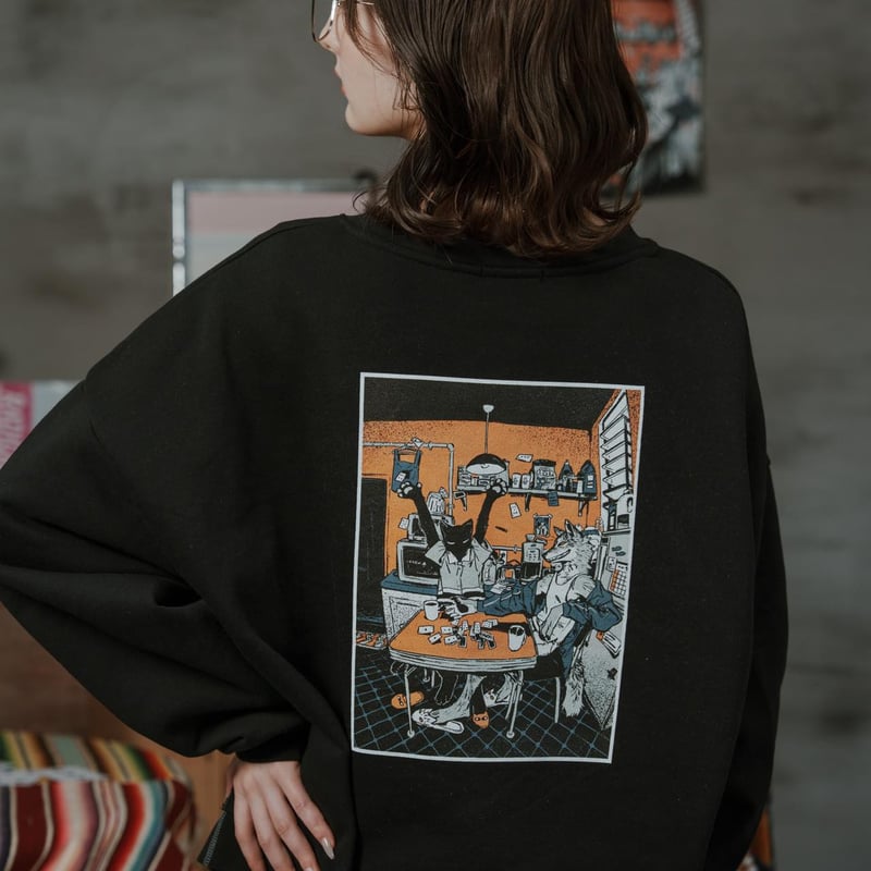 nagabe Sweat[CARD] | harapeco Store