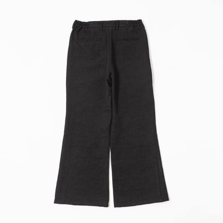 [e]Jacquard Pants-ブラック