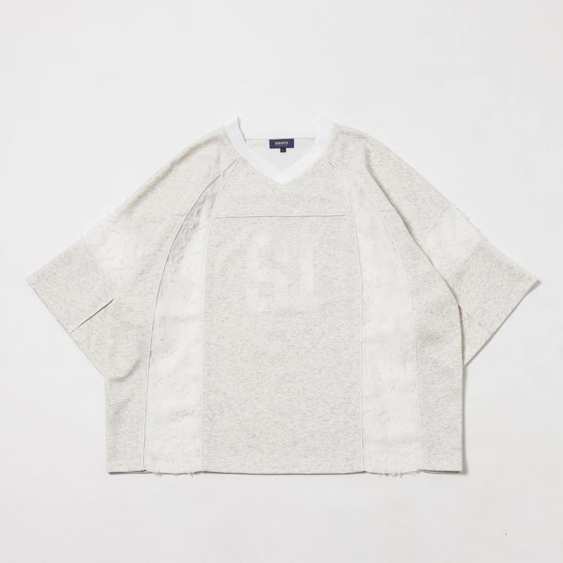 Panel Jersey Tee - ホワイト | harapeco Store