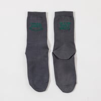 HARAPECO SMILE SOCKS - チャコールグレー