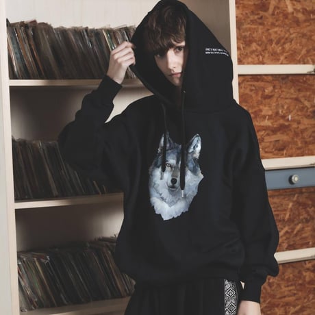 Okami Hoodie(Ippiki)-ブラック