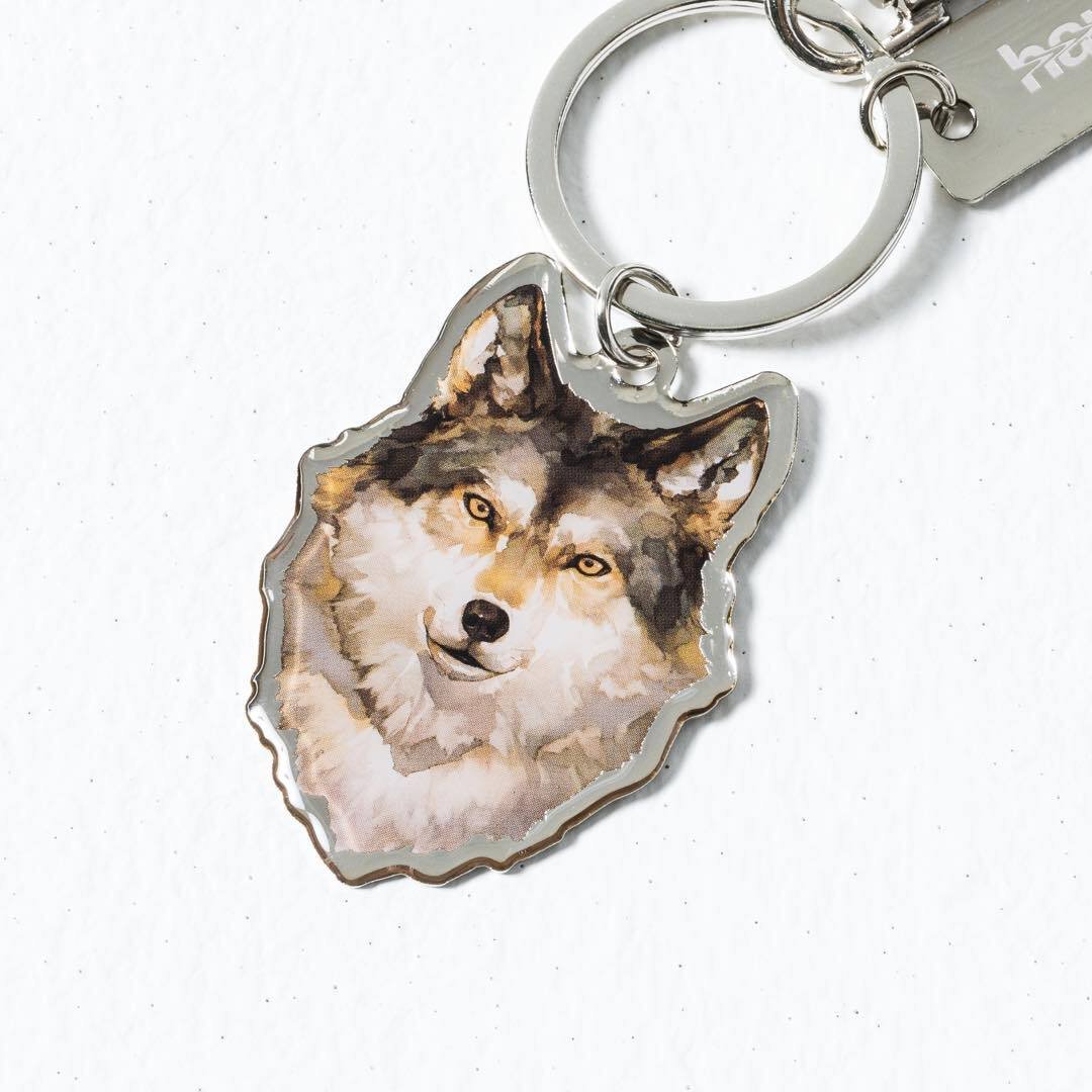 Okami Keychain(Ippiki) | harapeco Store