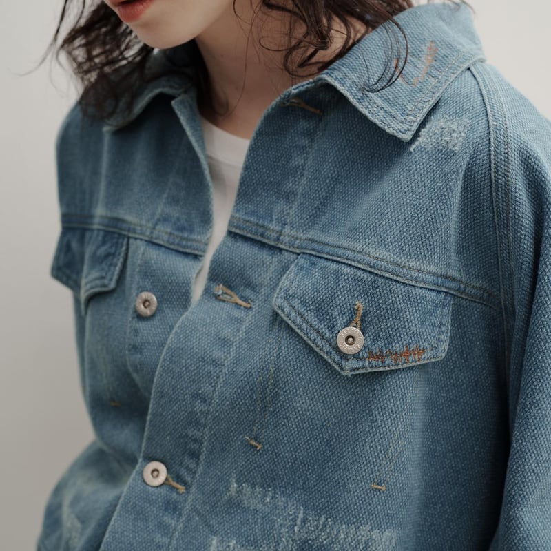 DENIM JACKET - ブリーチ | harapeco Store