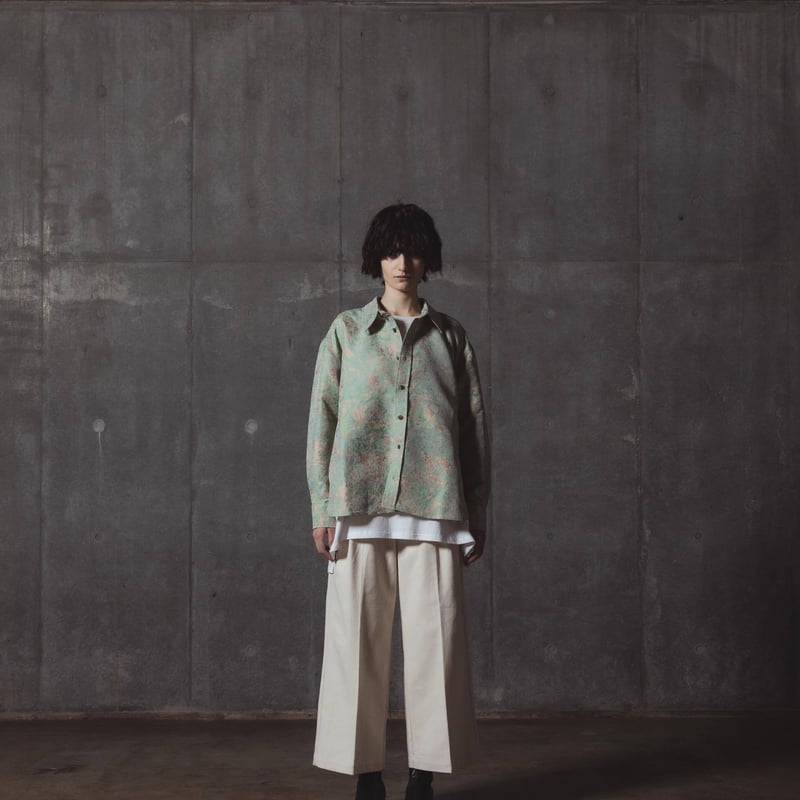 harapeco Jacquard Shirts-ブラック Mサイズ fit=scale-down,w=1200