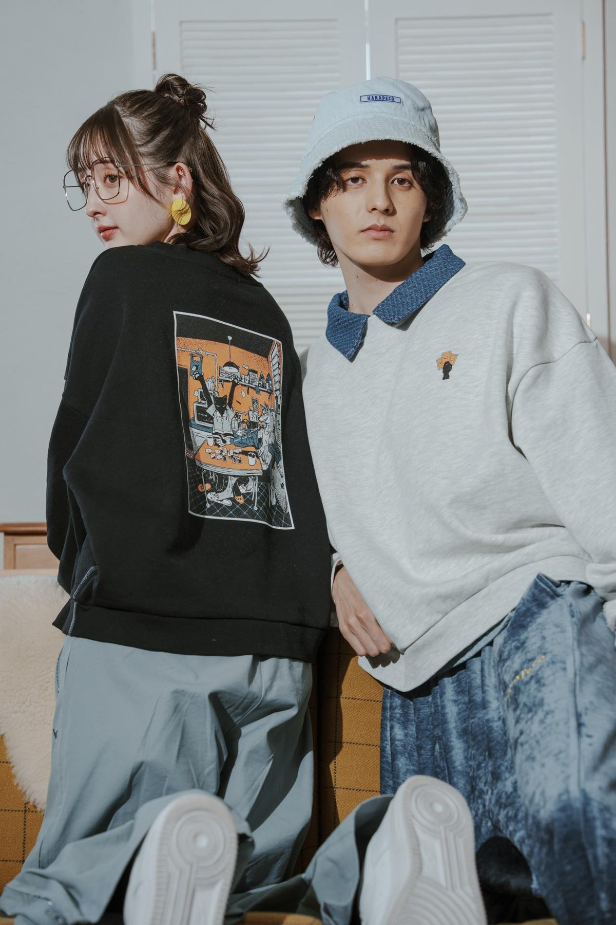 nagabe Sweat[CARD] | harapeco Store