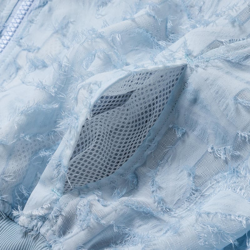 Sheer Blouson - スカイブルー | harapeco Store