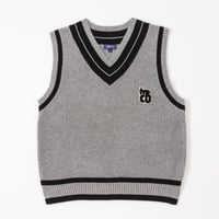 Knit Vest - グレー