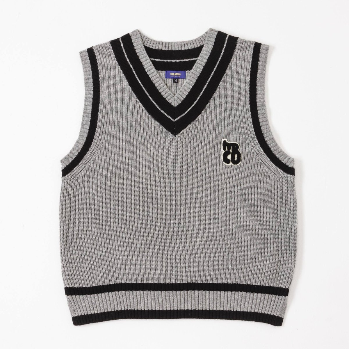 AGAWD Rope Knit Vest ブラック AGAWD Rope Knit Vest ブラック Seed Heritage Longline Boat