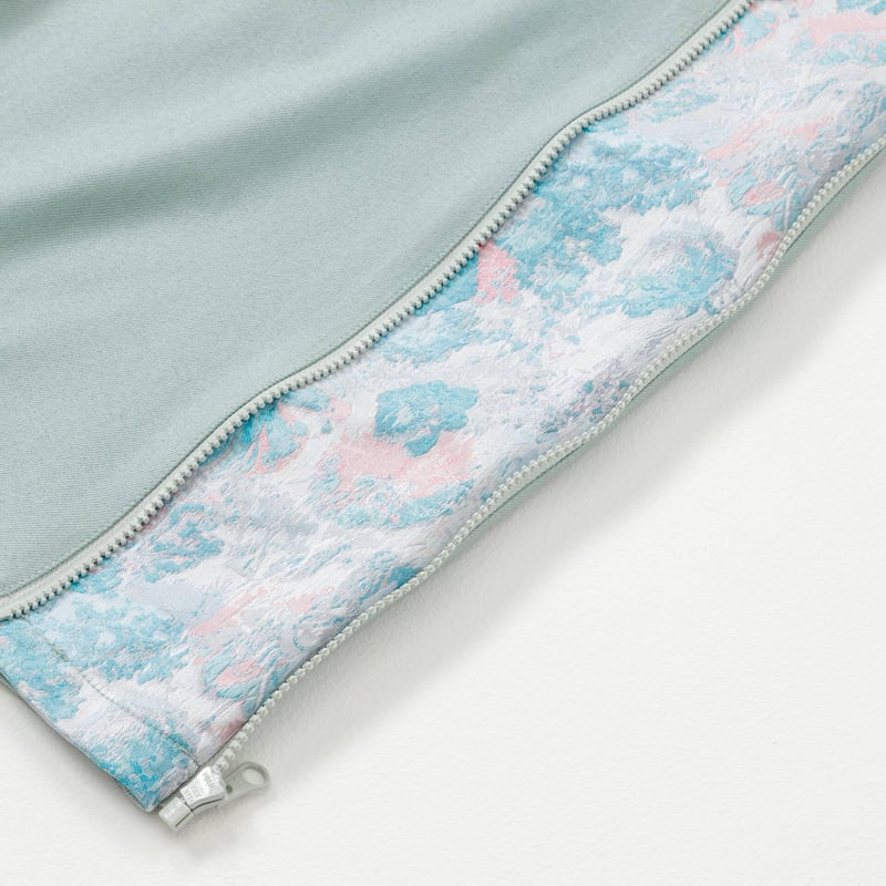 Zipper Pants - ブルー | harapeco Store