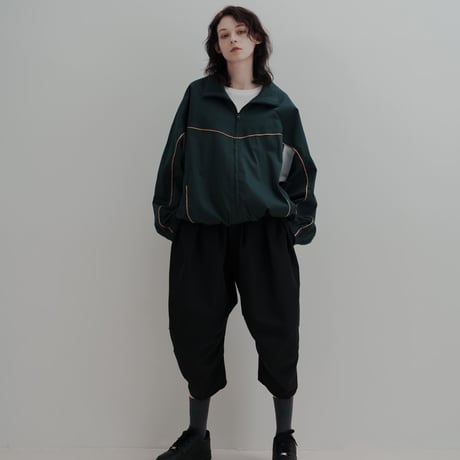 Color Suede blouson-25SS- - グリーン