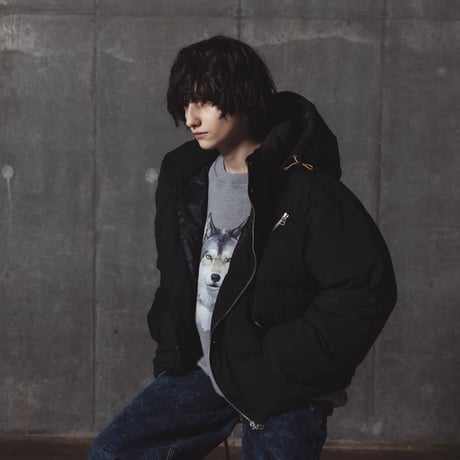 Down Jacket-ブラック