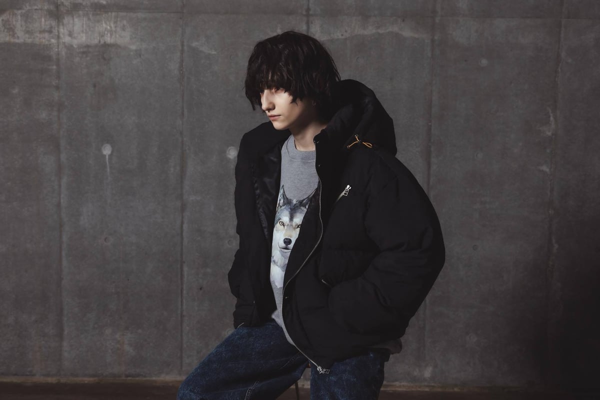 harapeco Stand Collar Down Jacket - ブラック Stand Collar Down Jacket - ブラック | harapeco Store