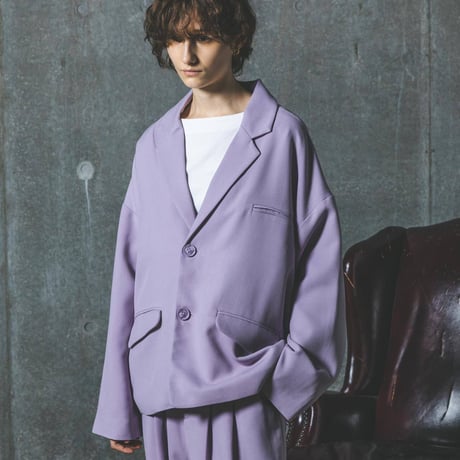 Three-piece suit Jacket-ライトパープル
