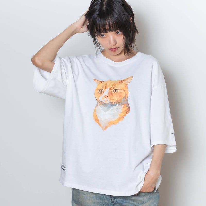 猫吐極楽ツアーTシャツ 猫吐極楽つあーT | あの | ANO OFFICIAL SITE