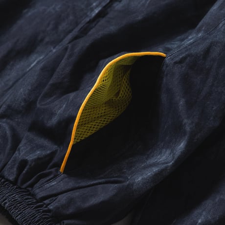 Blurred Dye Print Blouson - ブルー