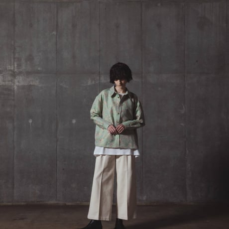 Jacquard Shirts-ベージュ