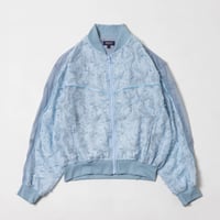 Sheer Blouson - スカイブルー