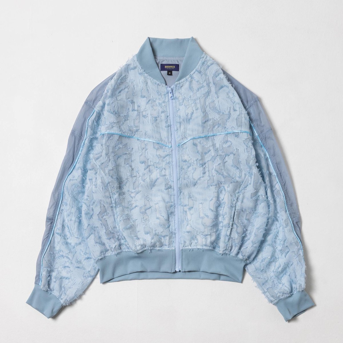 Sheer Blouson - スカイブルー | harapeco Store
