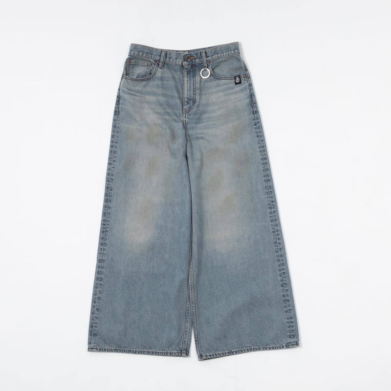 e]Denim Pants-ブリーチ | harapeco Store