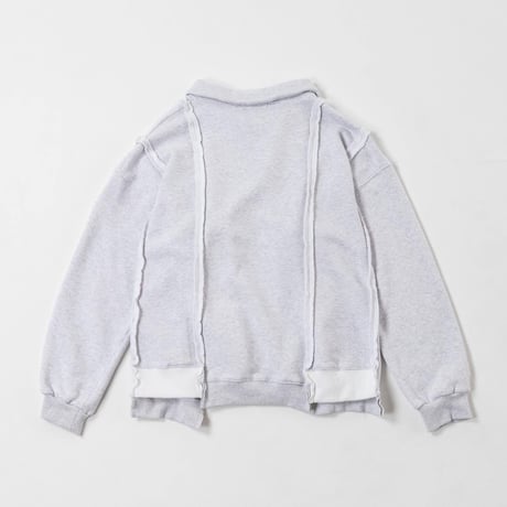Rebuild HalfZip Sweat - ホワイト