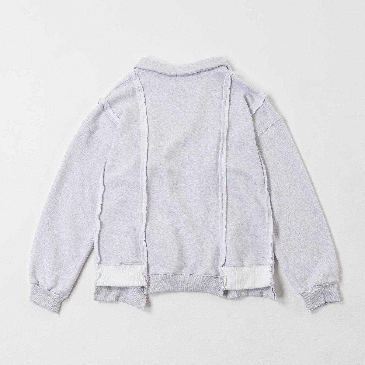 Rebuild HalfZip Sweat - ホワイト | harapeco Store