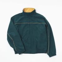 Color Suede blouson-23AW--グリーン×イエロー | harapeco