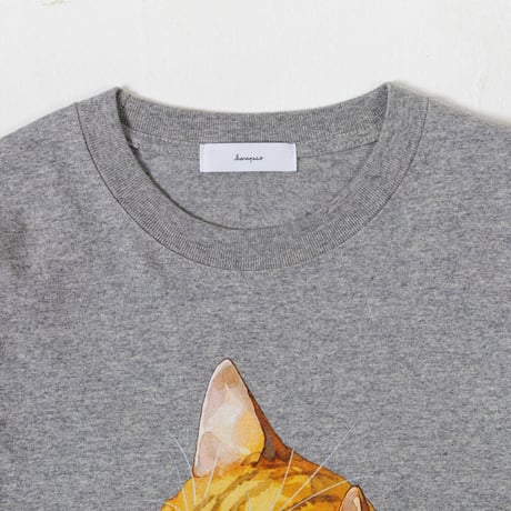 Neko Long Sleeve Tee(ziitto)-グレー