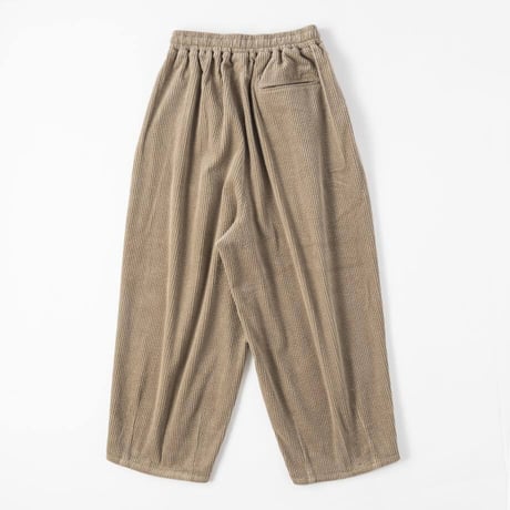 Corduroy Easy-Pants-ベージュ
