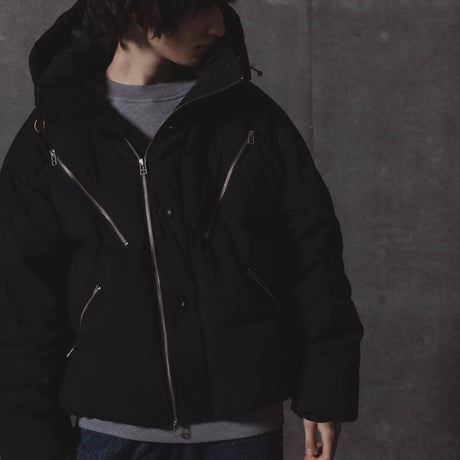 Down Jacket-ブラック