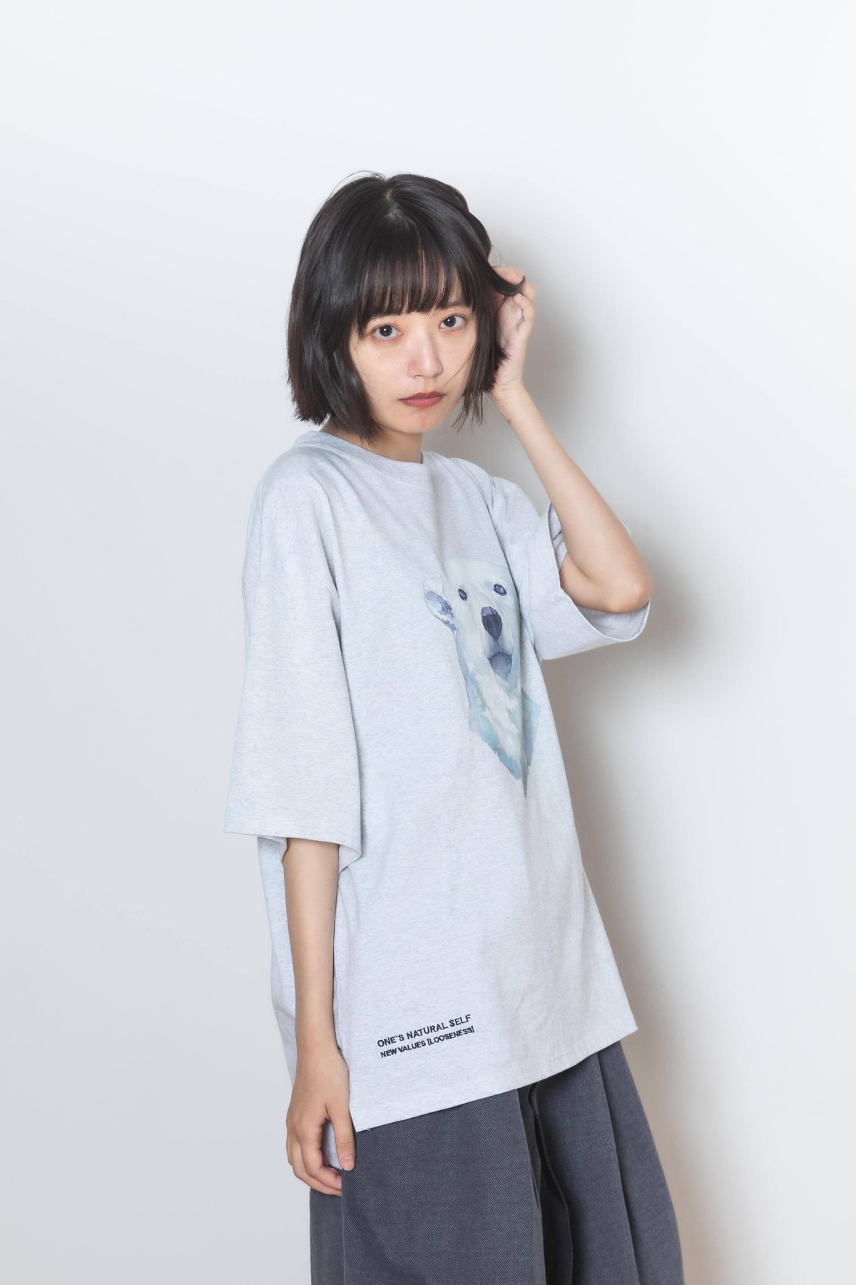 ShiroKuma Tee - ホワイト | harapeco Store