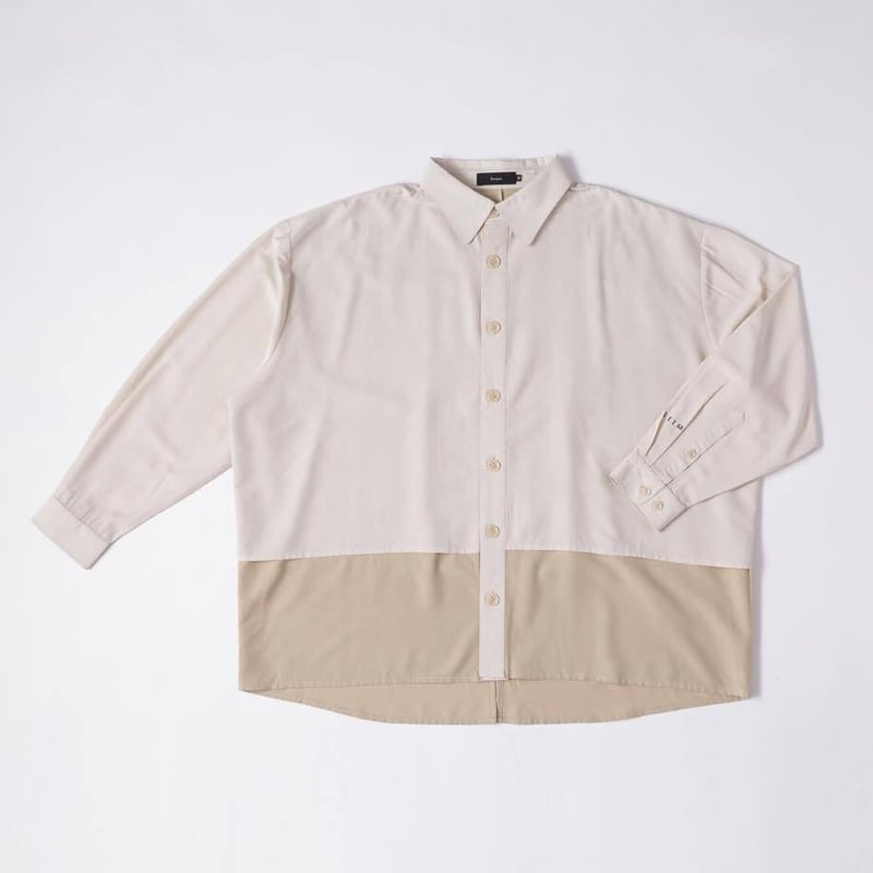 Layered Shirts-ベージュ | harapeco Store