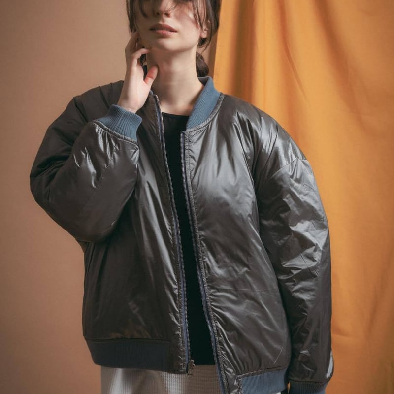 Reversible MA-1-ブルー(グレー) | harapeco Store