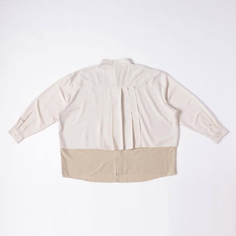 Layered Shirts-ベージュ