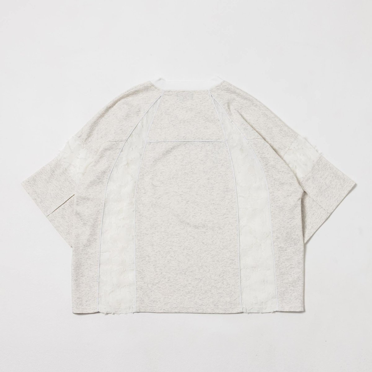Panel Jersey Tee - ホワイト | harapeco Store