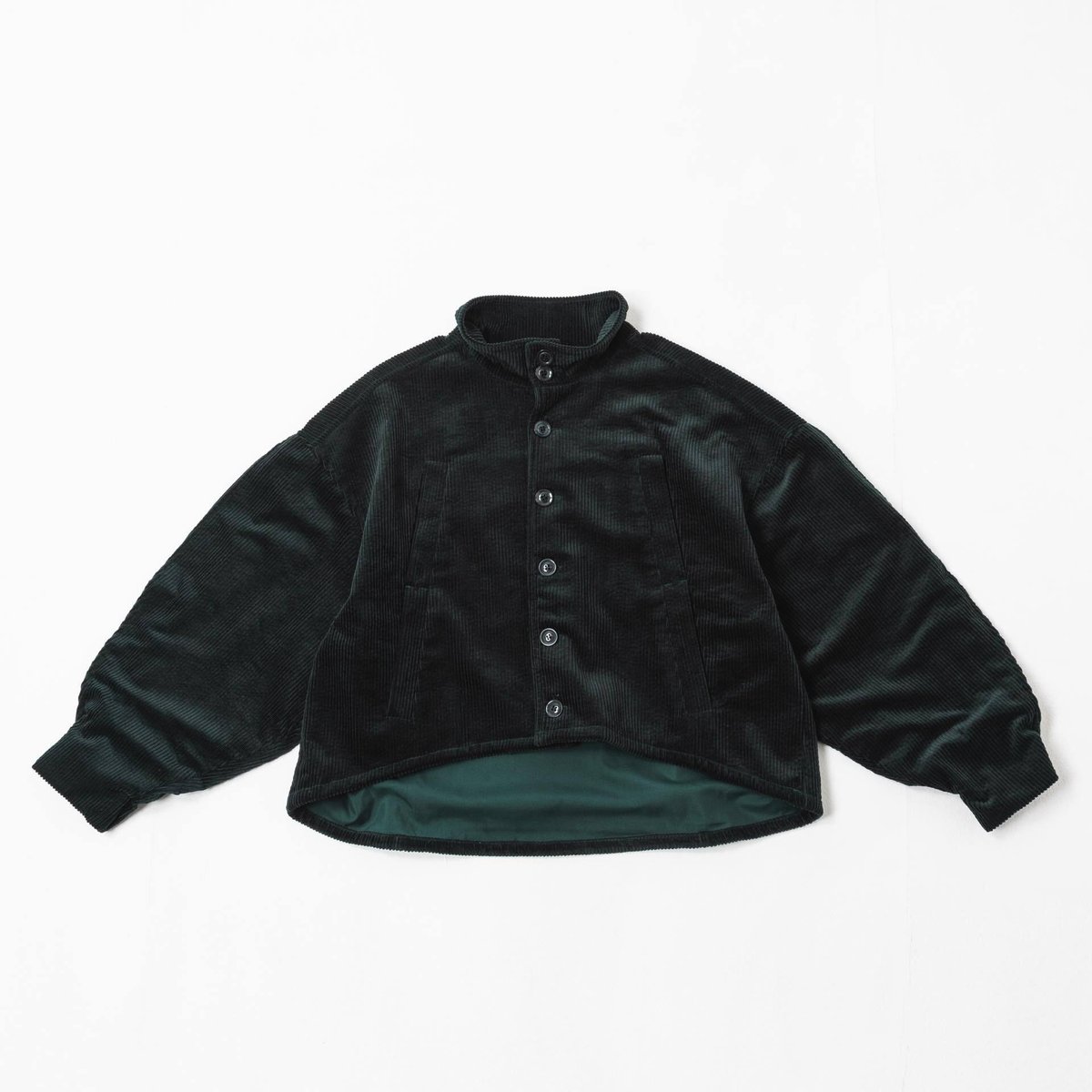 e]Corduroy Jacket-グリーン | harapeco Store