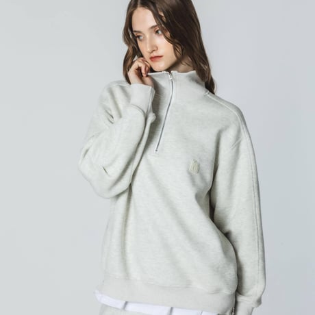 HalfZip Sweat - ホワイト