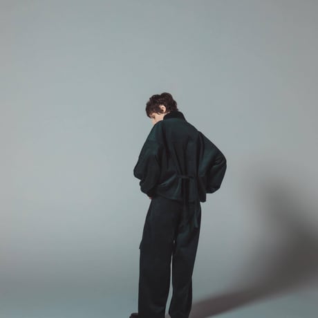 [e]Corduroy Jacket-グリーン
