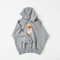 Neko Hoodie(Akubi)-グレー