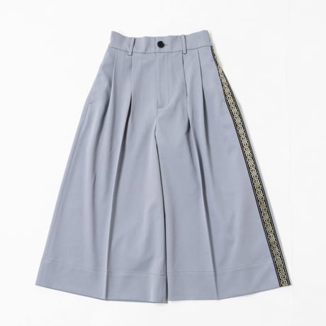 Center Press Wide-Pants(23ver.)-グレー