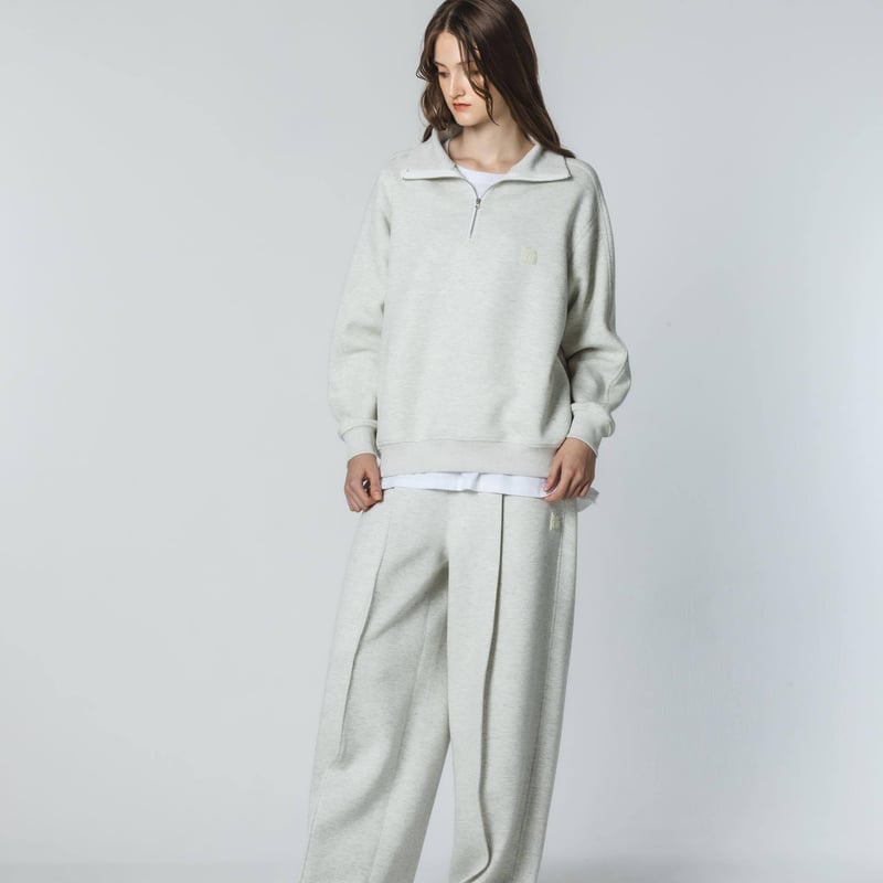 Eve harapeco HalfZip Sweat - ホワイト Mサイズ HalfZip Sweat - ホワイト | harapeco Store