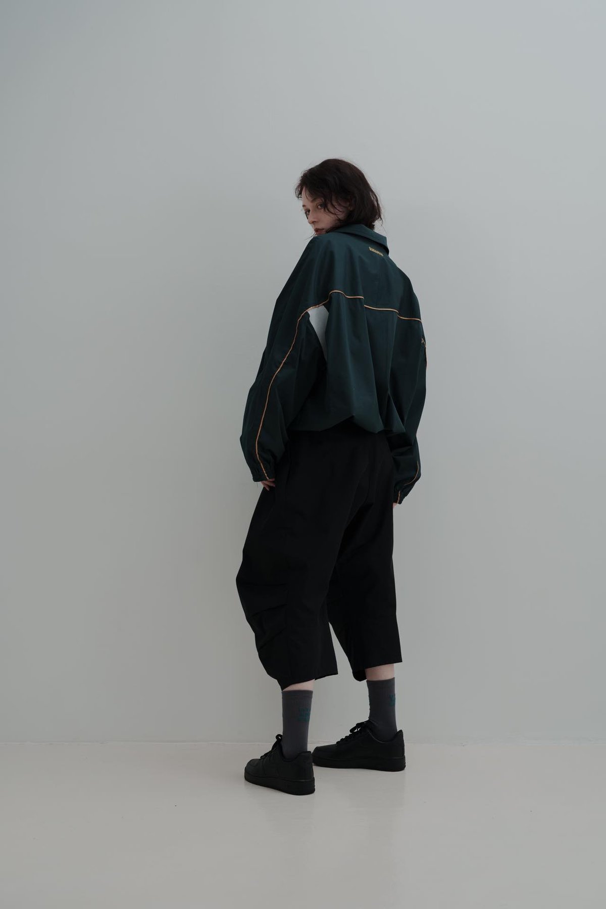 Color Suede blouson-25SS- - グリーン | harapeco Store