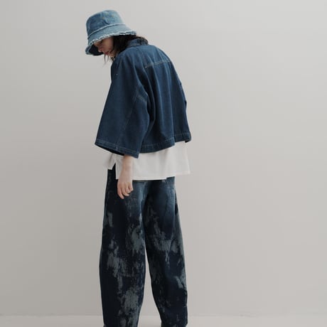 DENIM JACKET - ブルー