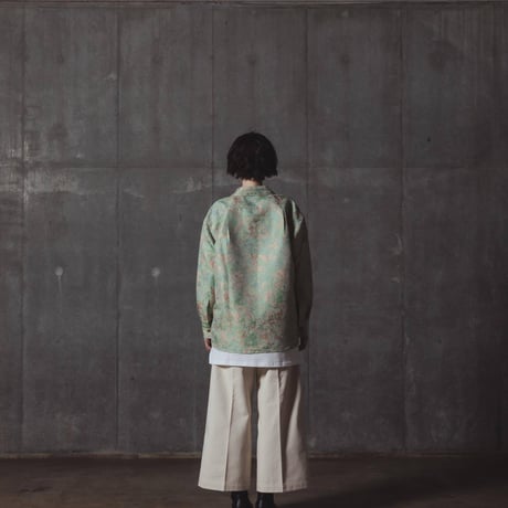 Jacquard Shirts-ベージュ