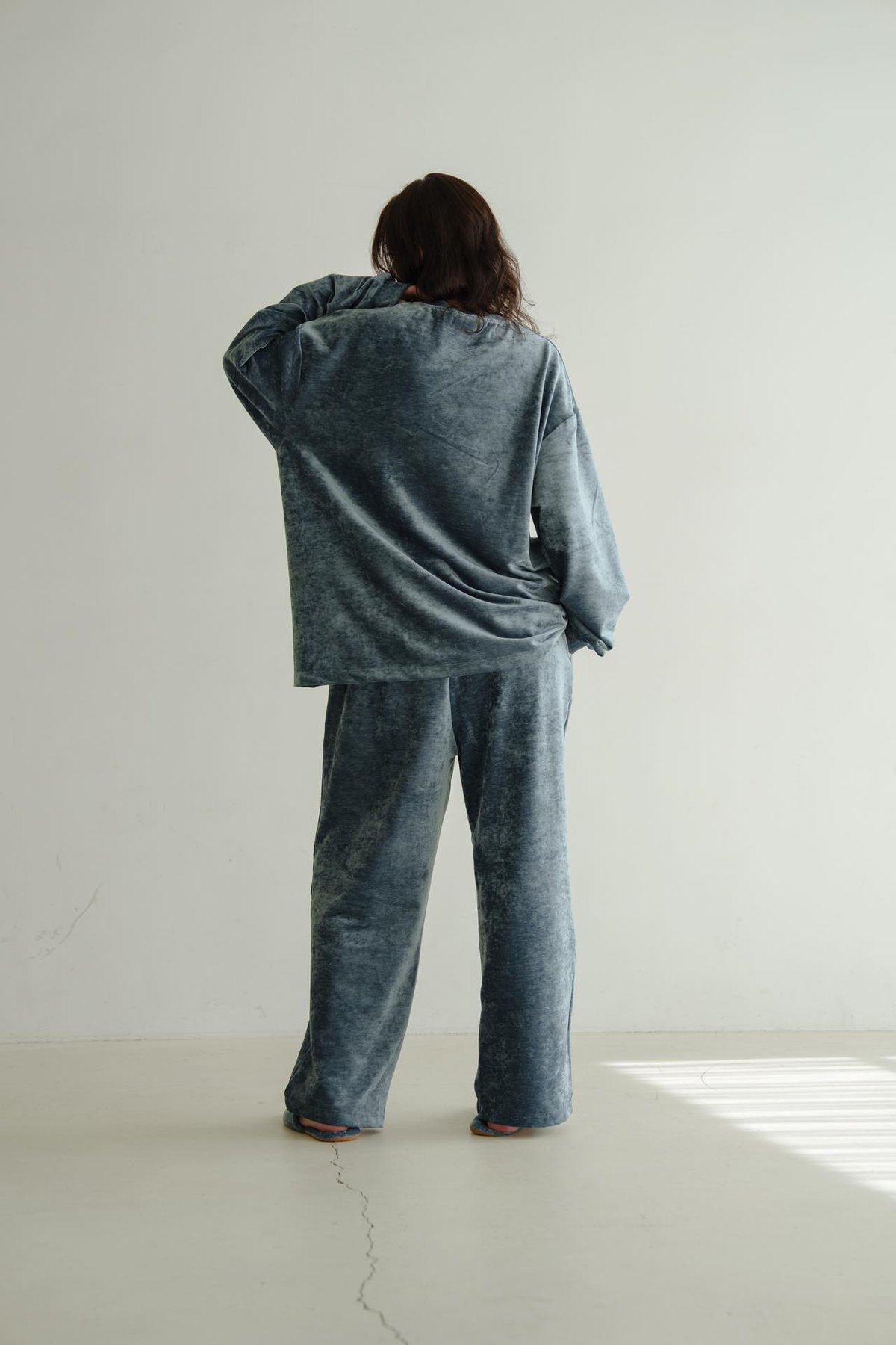 ミュージシャン harapeco Luxe Velour Relax Short Pants Luxe Velour